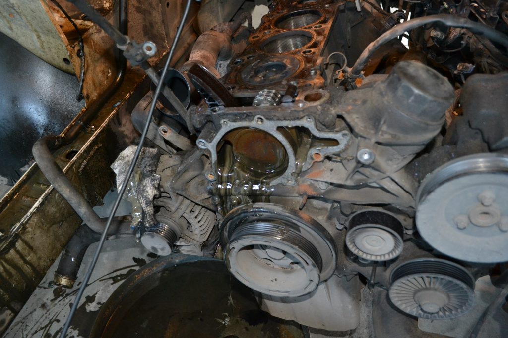 Ремонт двигателя om646 Mercedes